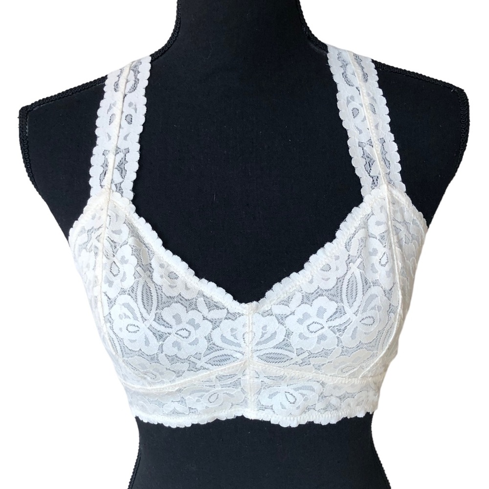 Free People Intimately Racerback Lace Bralette M